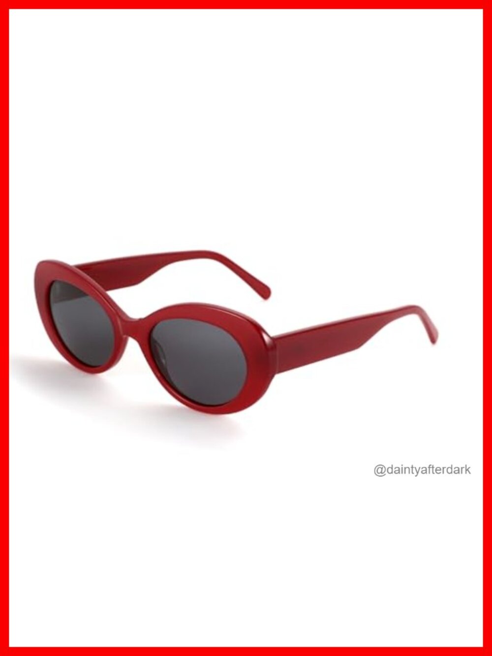 Polarized Sunglasses Oval Retro Acetate Full Frame UV400 Unbreakable